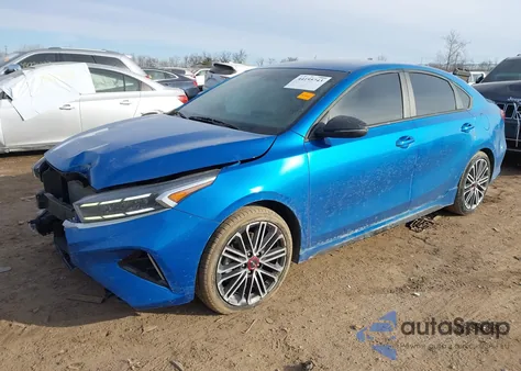 2022 Kia Forte Gt from USA, damaged, VIN 3KPF44AC6NE492921
